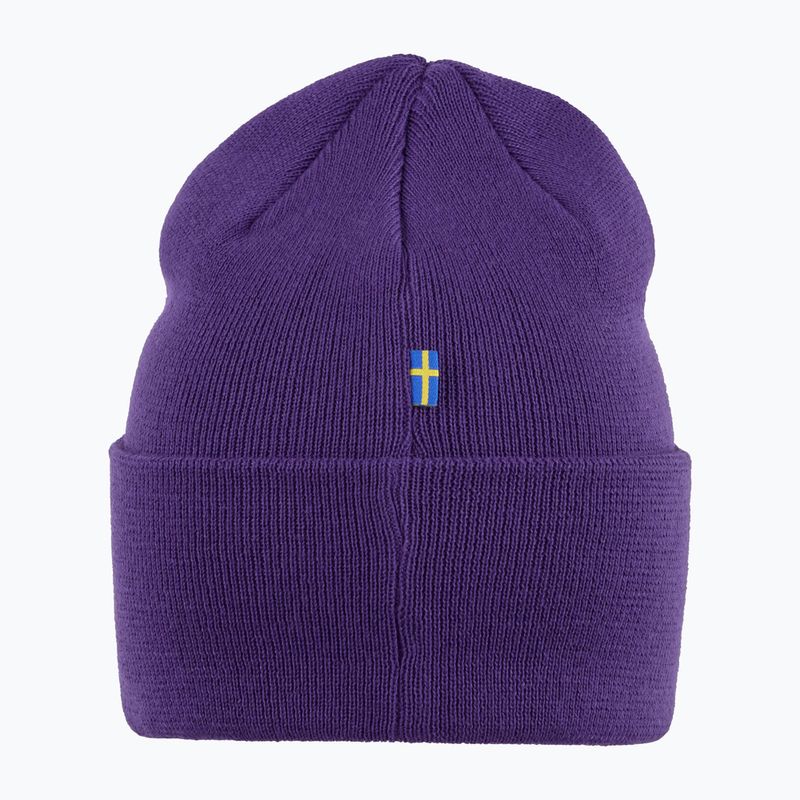 Zimná čiapka Fjällräven Vardag Beanie dark violet 3
