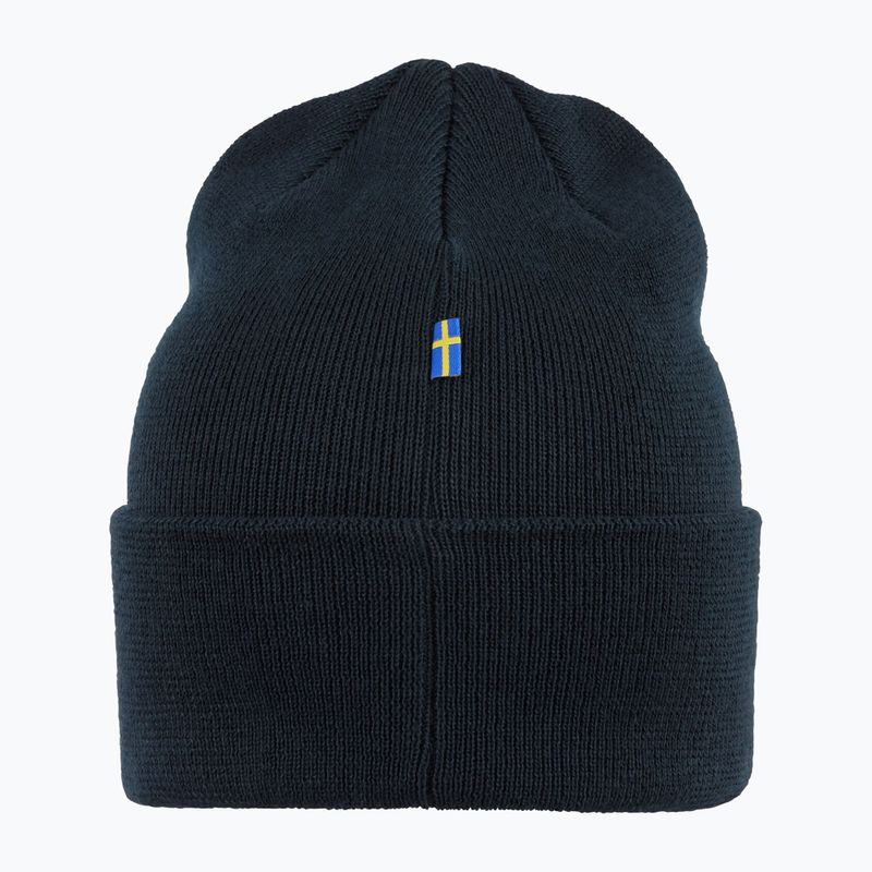 Zimná čiapka Fjällräven Vardag Beanie dark navy 3