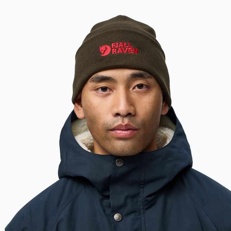 Zimná čiapka Fjällräven Vardag Beanie deep forest 4