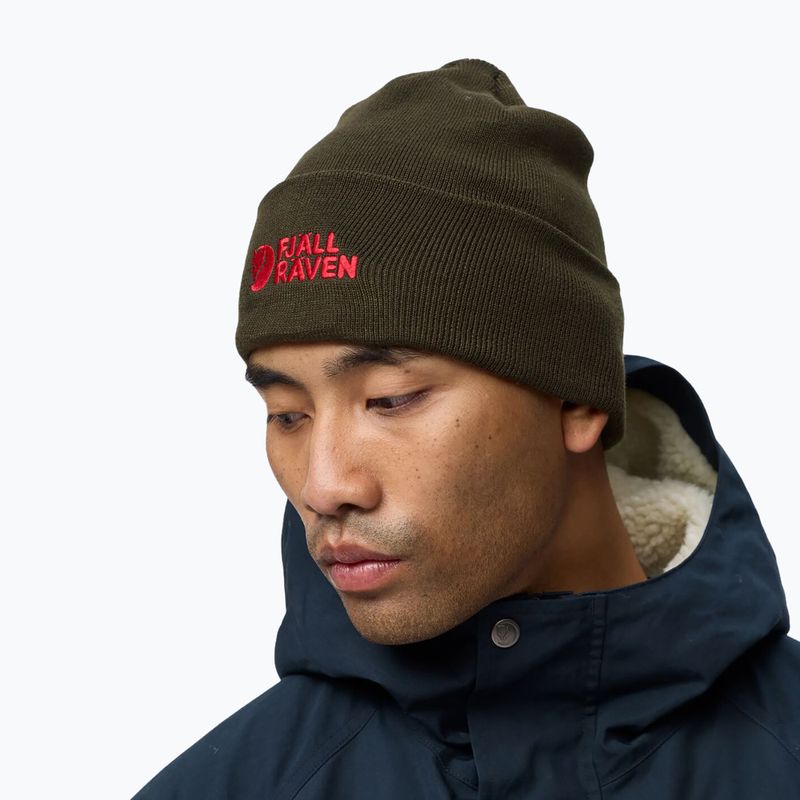 Zimná čiapka Fjällräven Vardag Beanie deep forest 5