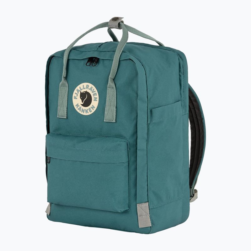 Mestský batoh Fjällräven Kanken Koncept Laptop 15" 18 l teal/frost green 2