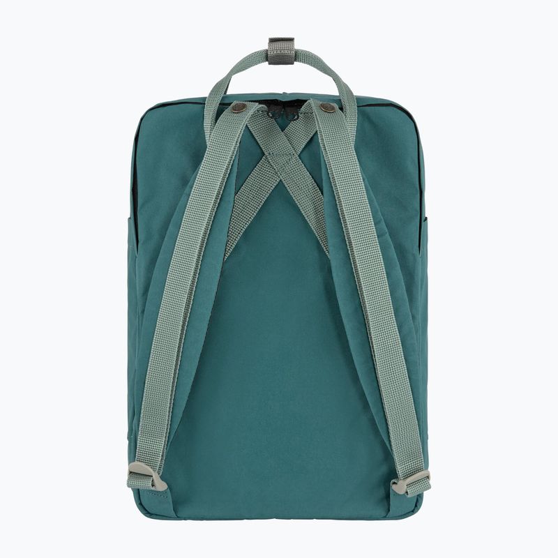 Mestský batoh Fjällräven Kanken Koncept Laptop 15" 18 l teal/frost green 3