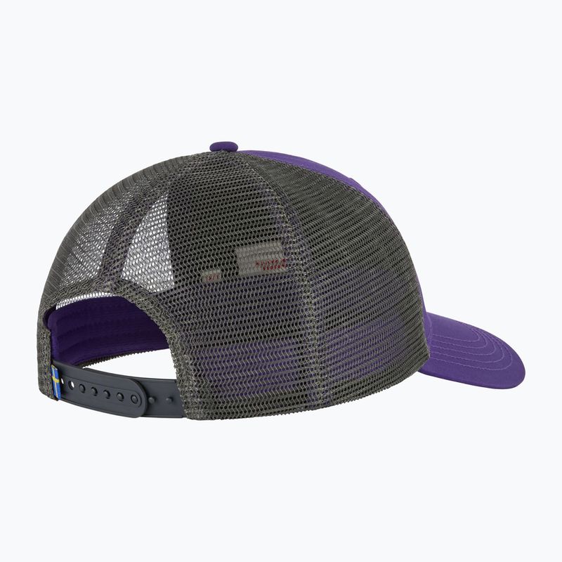 Šiltovka Fjällräven 1960 Logo Langtradarkeps dark violet 2