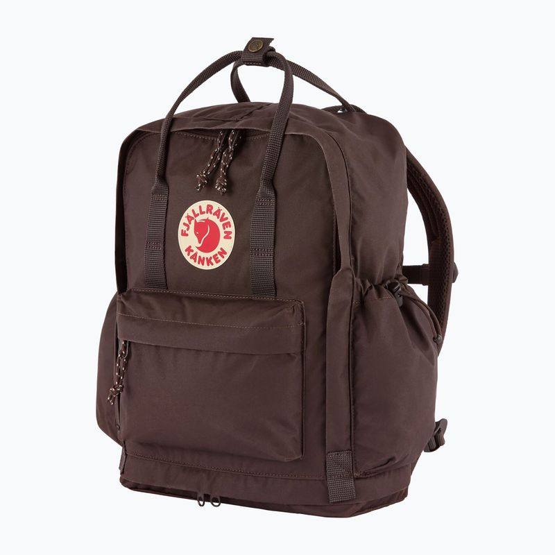 Mestský batoh Fjällräven Kånken Outlong 18 l black oak 2