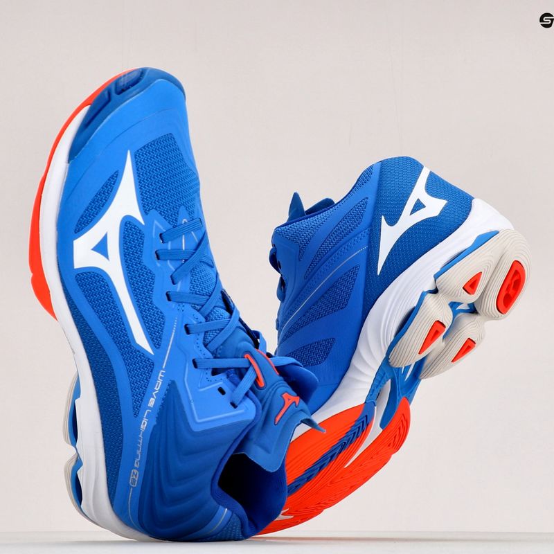 Volejbalová obuv Mizuno Wave Lightning Z6 Mid modrá V1GA200524 11