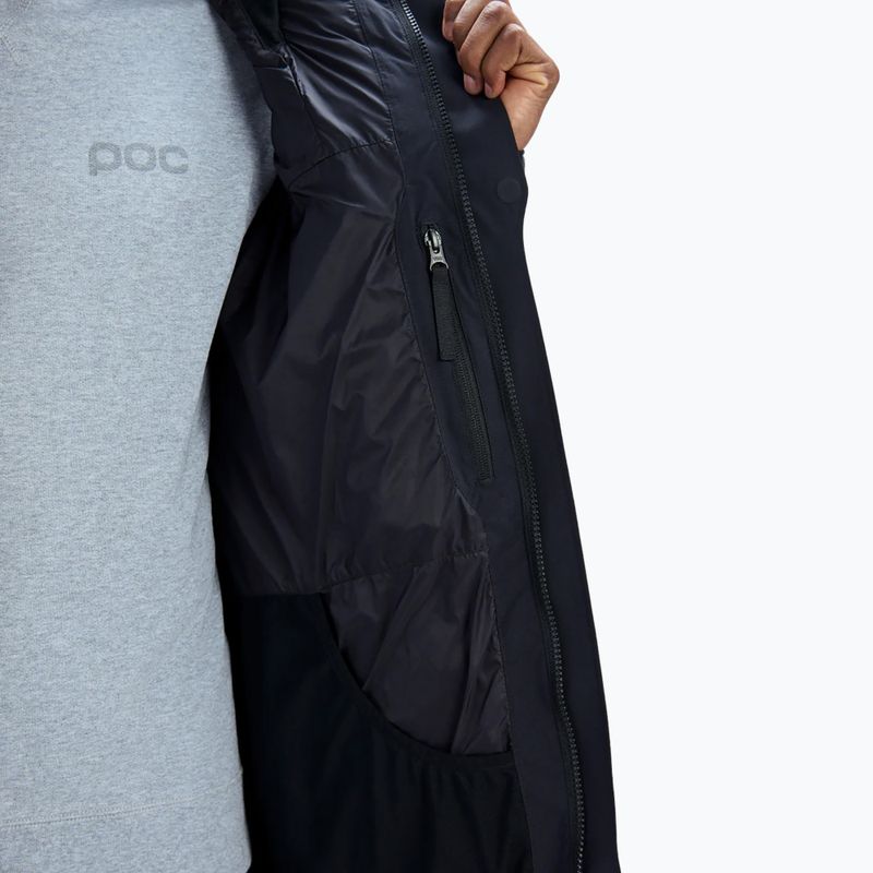 Pánska páperová bunda POC Loft Parka uranium black 6