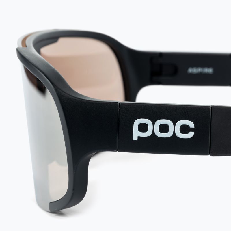 Cyklistické okuliare POC Aspire uranium black/brown/silver mirror 5