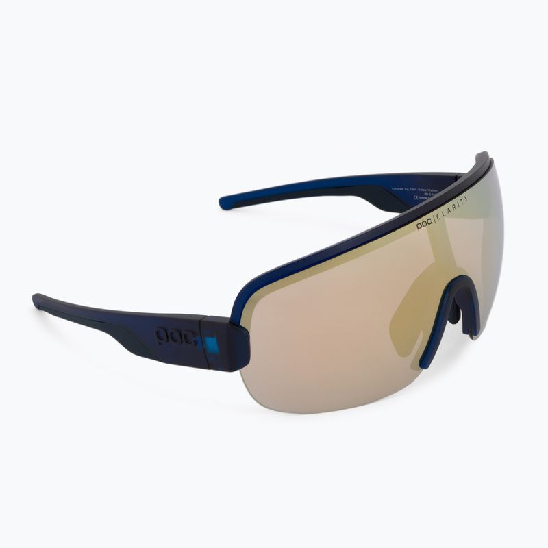 Cyklistické okuliare POC Aim lead blue/clarity road gold