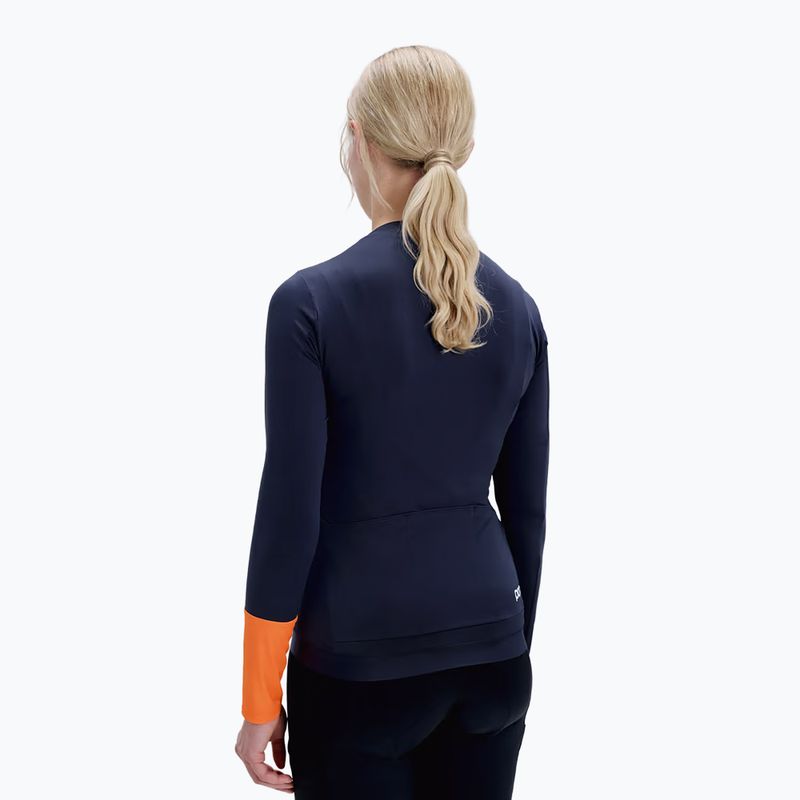 Dámsky cyklistický dres longsleeve POC Cadence Jersey apatite navy 3