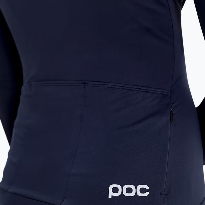 Dámsky cyklistický dres longsleeve POC Cadence Jersey apatite navy 5