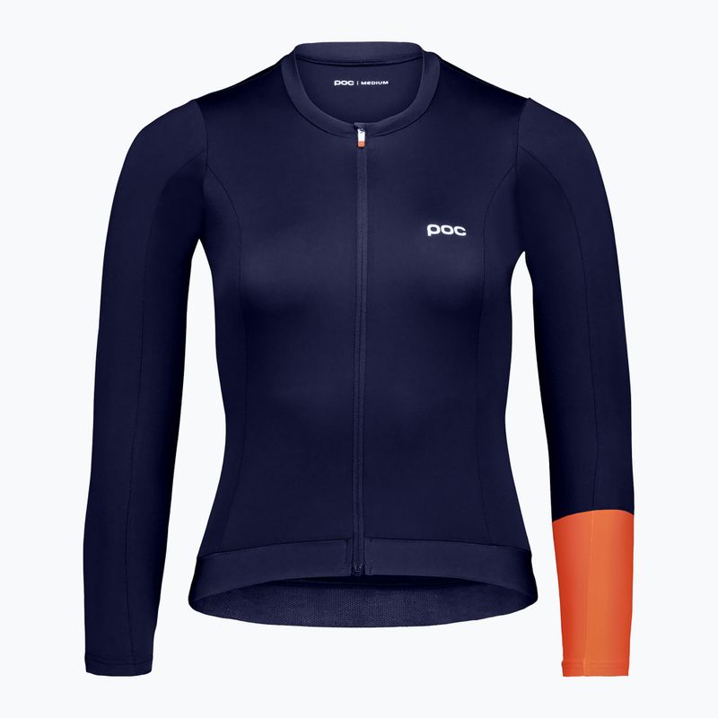 Dámsky cyklistický dres longsleeve POC Cadence Jersey apatite navy 6