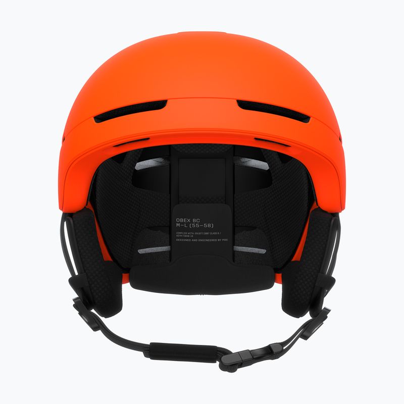 Lyžiarska prilba POC Obex BC MIPS fluorescent orange matt 3