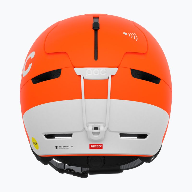 Lyžiarska prilba POC Obex BC MIPS fluorescent orange matt 4