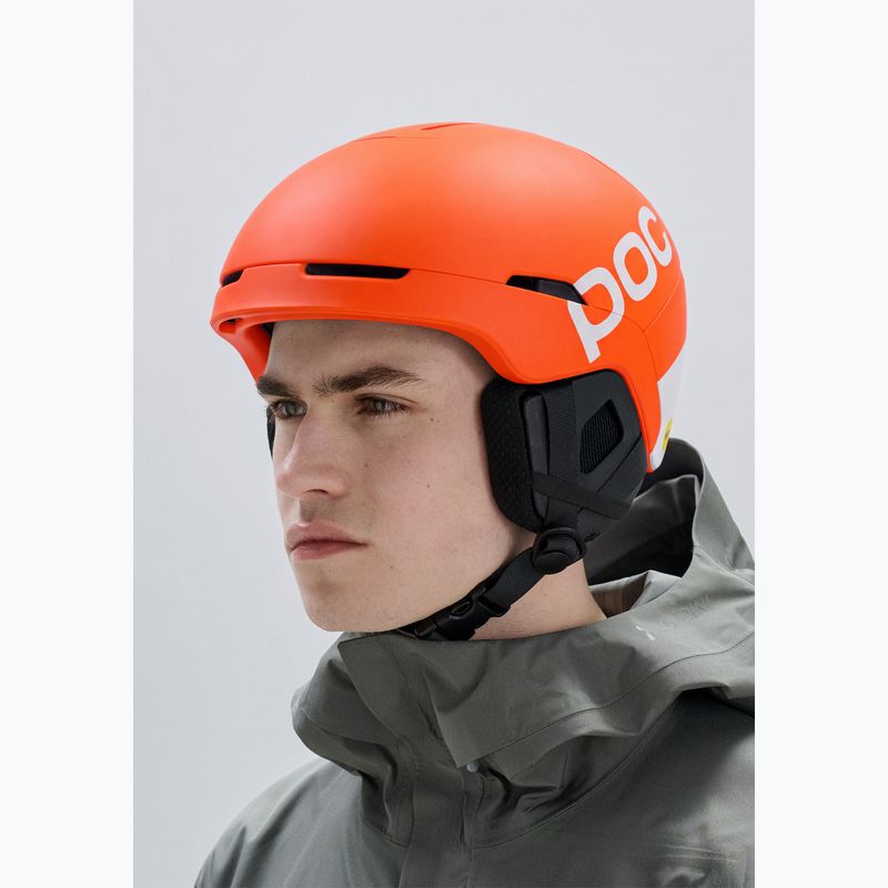 Lyžiarska prilba POC Obex BC MIPS fluorescent orange matt 5