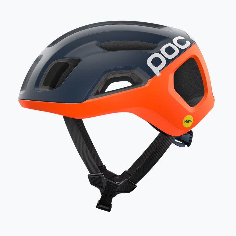 Cyklistická prilba POC Ventral Air Mips apatite navy matt/orange matt/hydrogen white matt 4