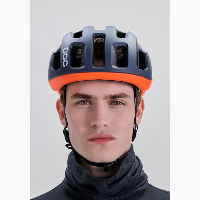 Cyklistická prilba POC Ventral Air Mips apatite navy matt/orange matt/hydrogen white matt 5