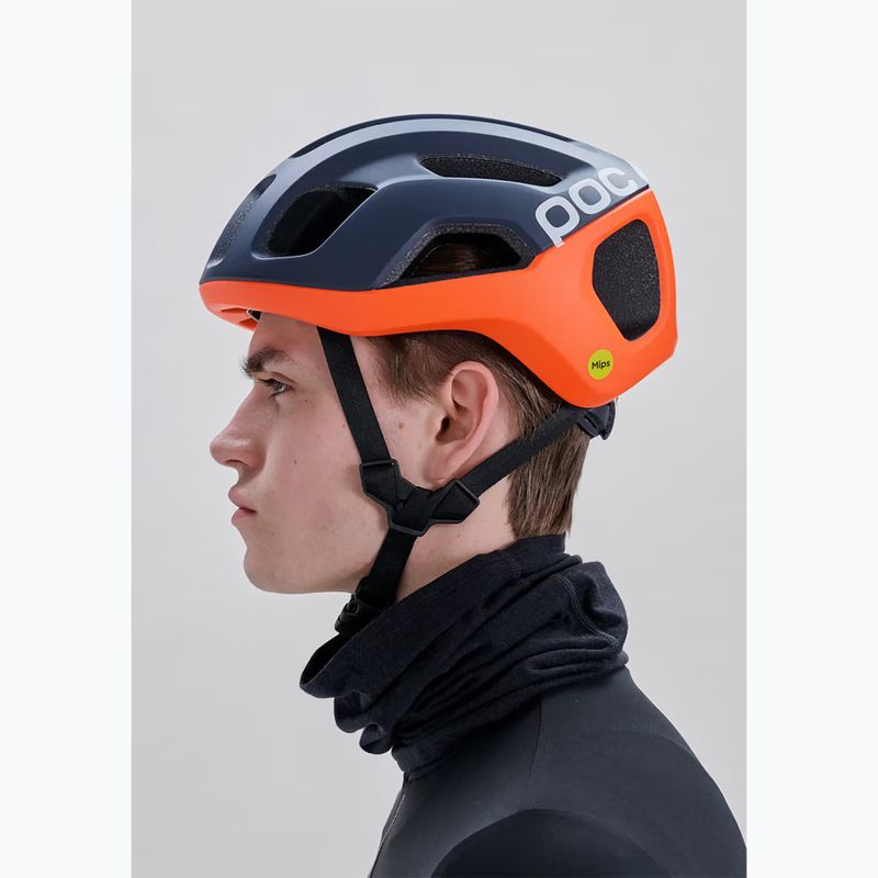 Cyklistická prilba POC Ventral Air Mips apatite navy matt/orange matt/hydrogen white matt 6
