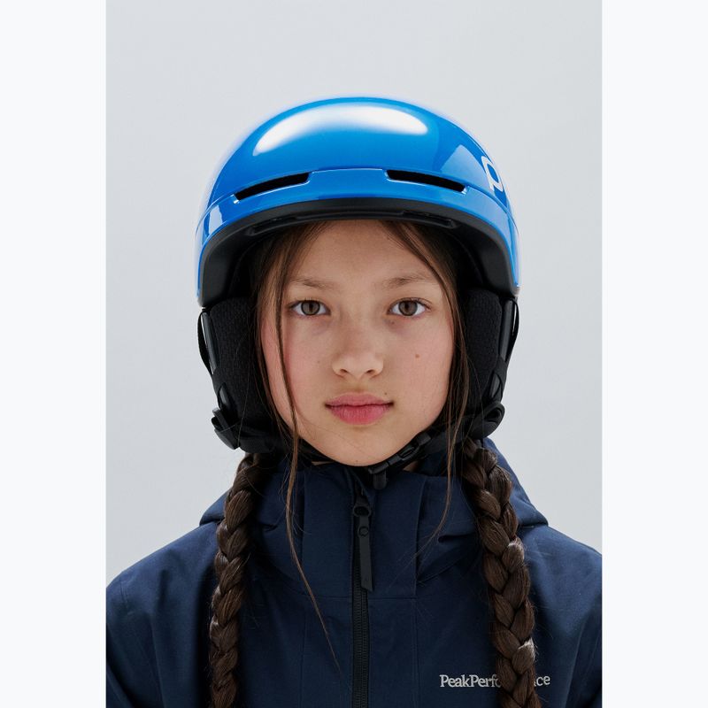 Detská lyžiarska prilba POC Pocito Obex MIPS Jr fluorescent blue 6