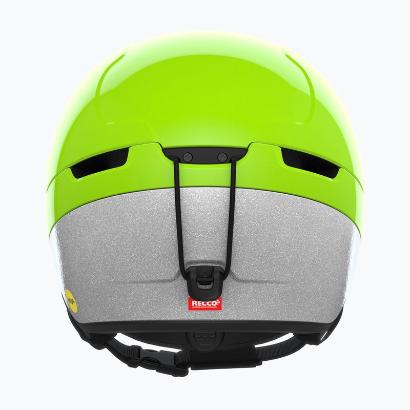 Detská lyžiarska prilba POC Pocito Obex MIPS Jr fluorescent yellow/green 4