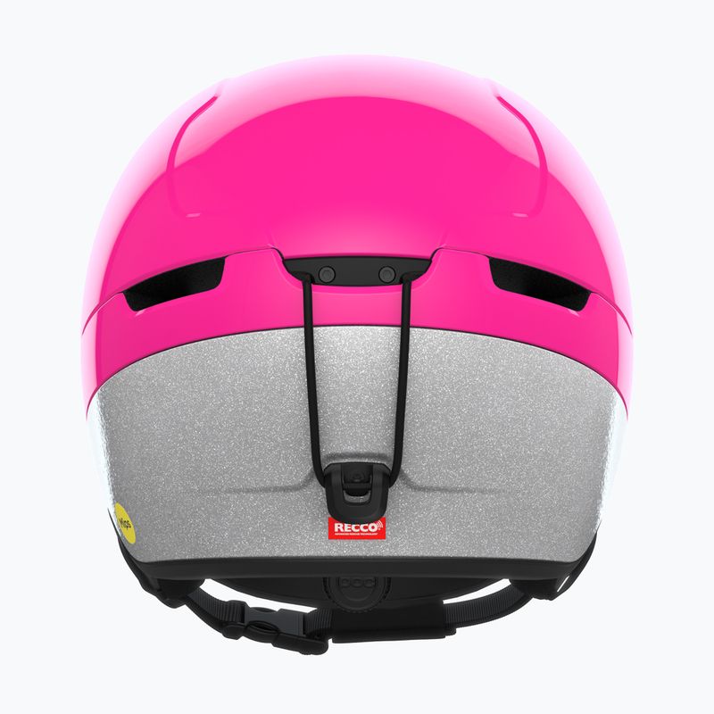 Detská lyžiarska prilba POC Pocito Obex MIPS Jr fluorescent pink 4