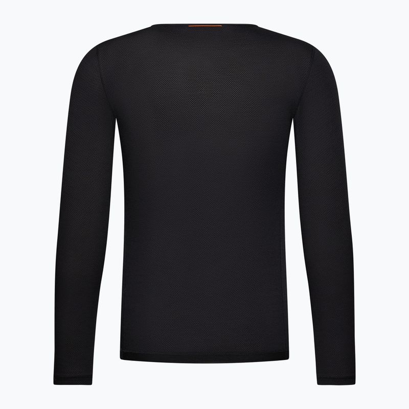 Pánsky cyklistický dres longsleeve POC Layer Mid Jersey uranium black 6