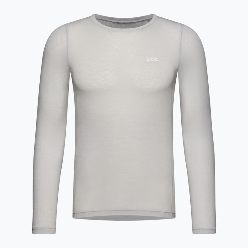 Pánsky cyklistický dres longsleeve POC Layer Mid Jersey granite Grey 6