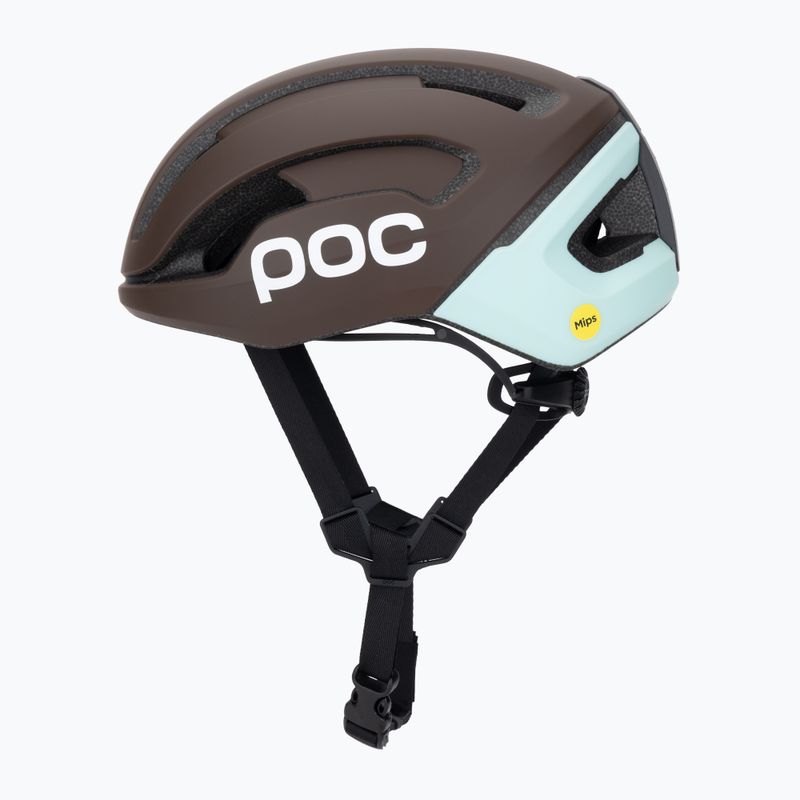 Cyklistická prilba POC Omne Air MIPS bronzite brown matt/lazurite blue matt 3