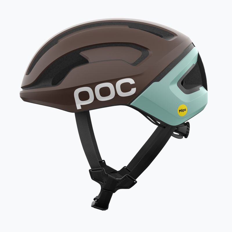 Cyklistická prilba POC Omne Air MIPS bronzite brown matt/lazurite blue matt 2