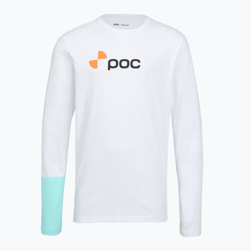 Dlhý rukáv POC Tee hydrogen white/lazurite blue 3
