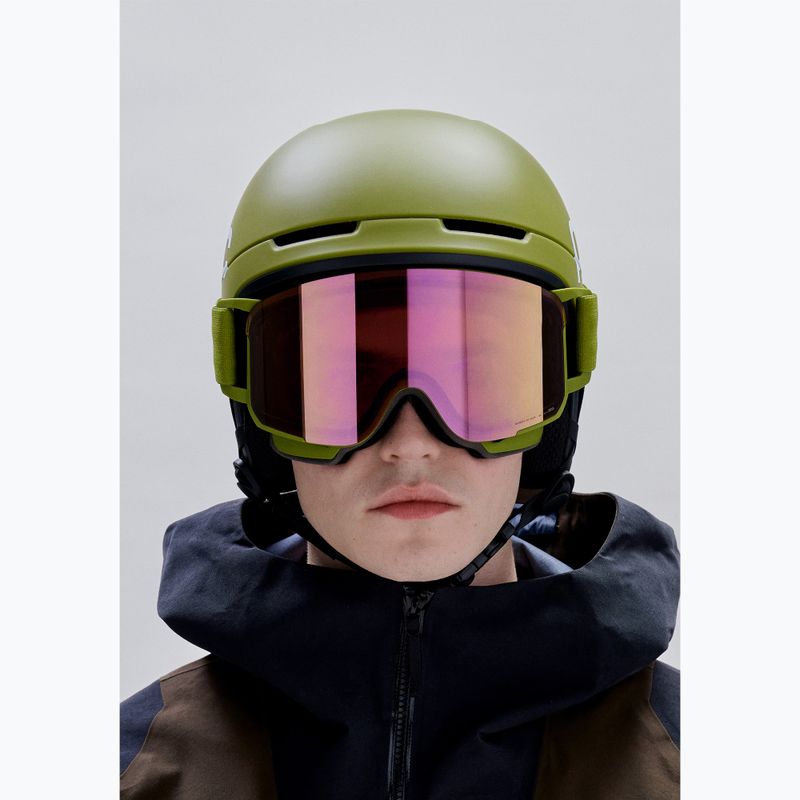 Lyžiarske okuliare POC Nexal olivine green/partly sunny rose gold 5