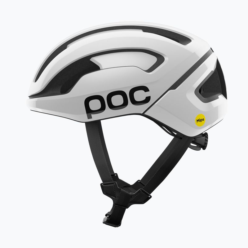 Cyklistická prilba POC Omne Air MIPS hydrogen white/uranium black matt w. logo 2