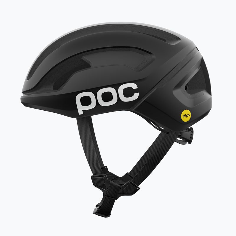 Cyklistická prilba POC Omne Air MIPS uranium black matt/hydrogen white w. logo 2