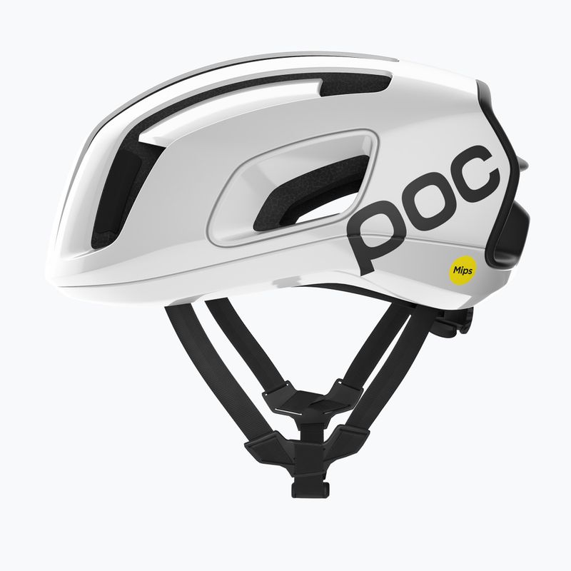 Cyklistická prilba POC Cytal hydrogen white/uraniumb black matt with logo 2