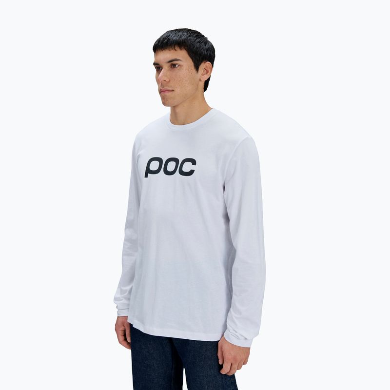 Dlhý rukáv POC Tee hydrogen white 3