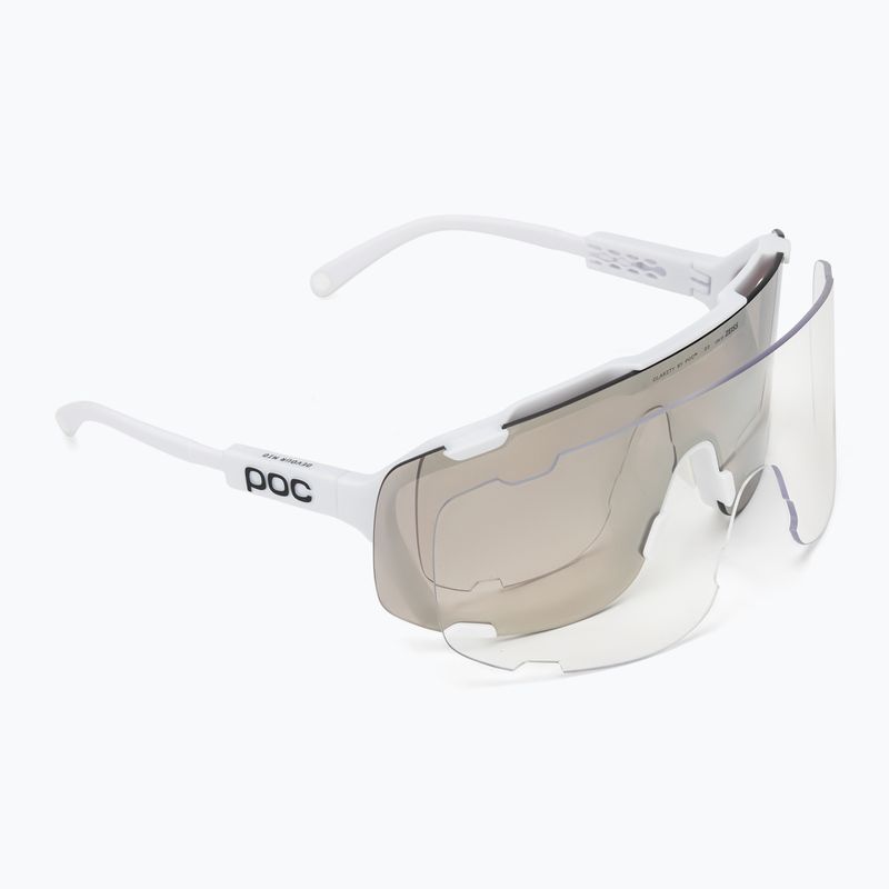 Slnečné okuliare POC Devour Mid hydrogen white/clarity road/sunny silver