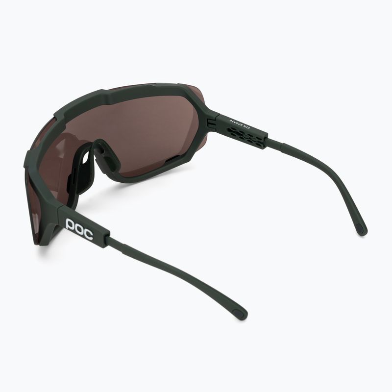 Slnečné okuliare POC Devour Mid pargasite green/clarity road/sunny silver 2