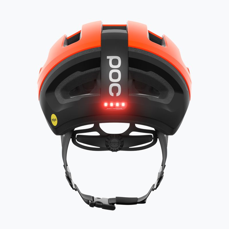Cyklistická prilba POC Omne Beacon MIPS fluorescent orange matt/uranium black matt 5