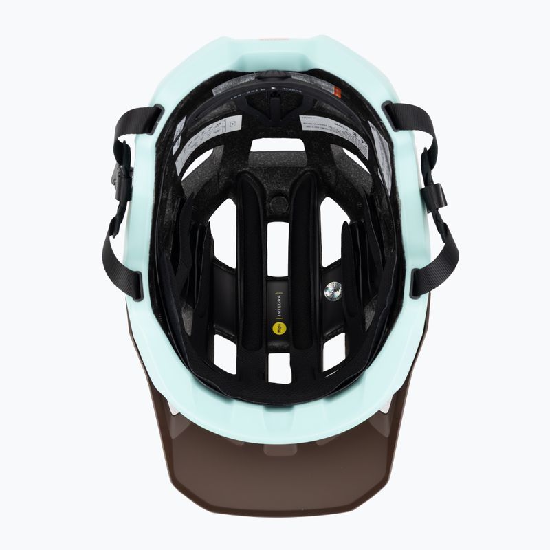 Cyklistická prilba POC Kortal Race MIPS bronzite brown matt/lazurite blue matt 5