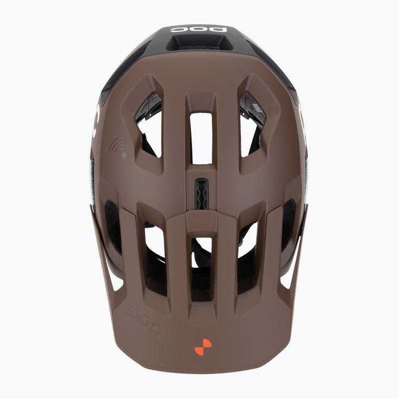 Cyklistická prilba POC Kortal Race MIPS bronzite brown matt/lazurite blue matt 6