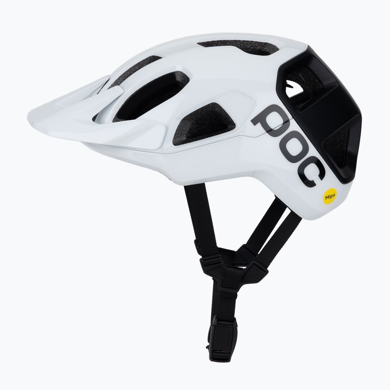 Cyklistická prilba POC Cularis hydrogen white/uranium black matt w. logo 3