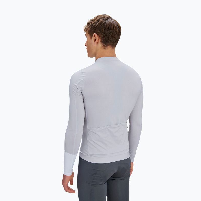 Pánske cyklistické tričko longsleeve POC Cadence Jersey granite grey 2