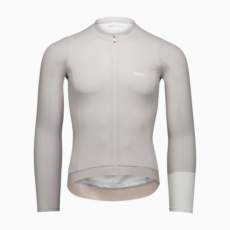 Pánske cyklistické tričko longsleeve POC Cadence Jersey granite grey 3