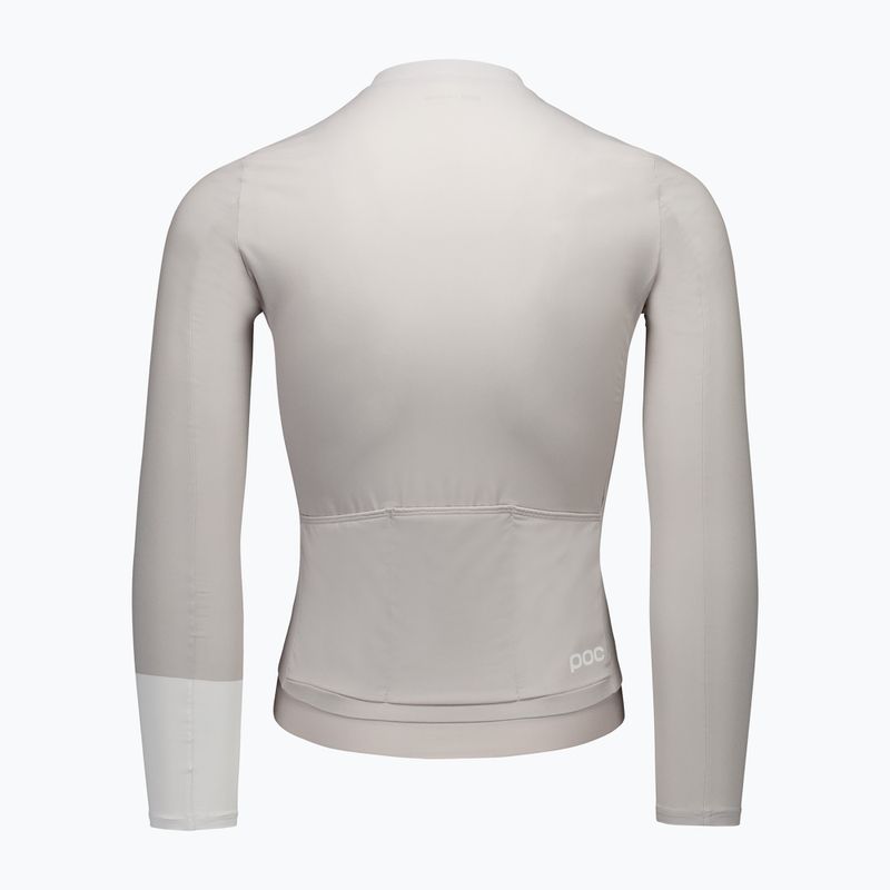 Pánske cyklistické tričko longsleeve POC Cadence Jersey granite grey 4