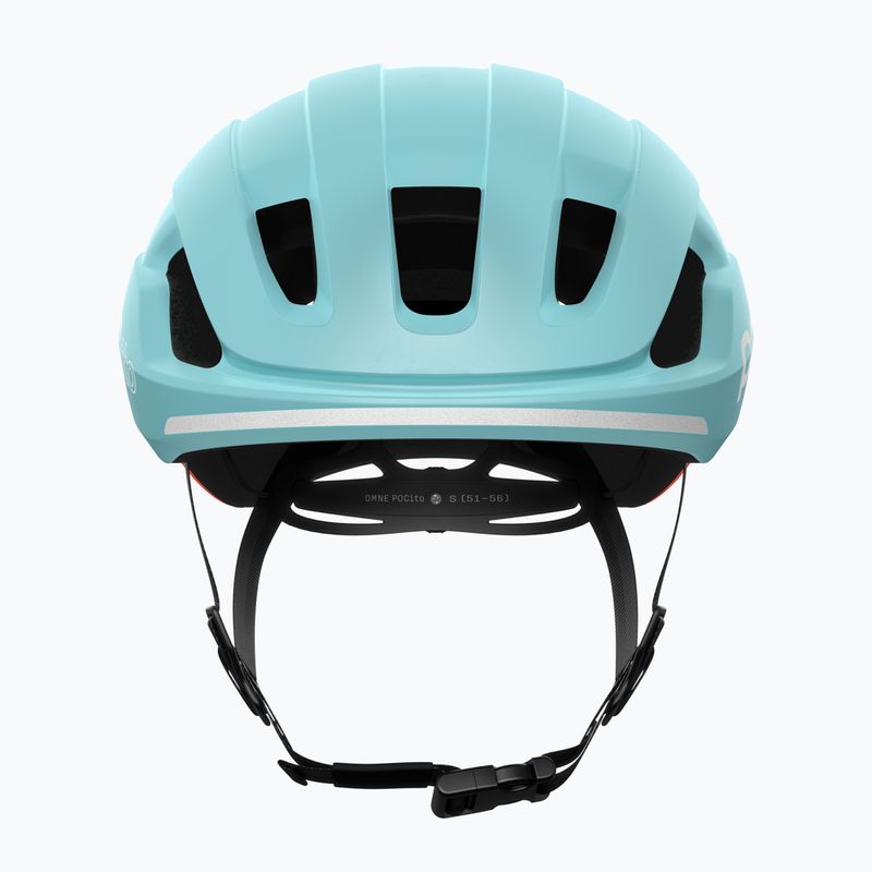 Detská cyklistická prilba POC Pocito Omne MIPS Jr indicolite blue matt/carnelian orange matt 3