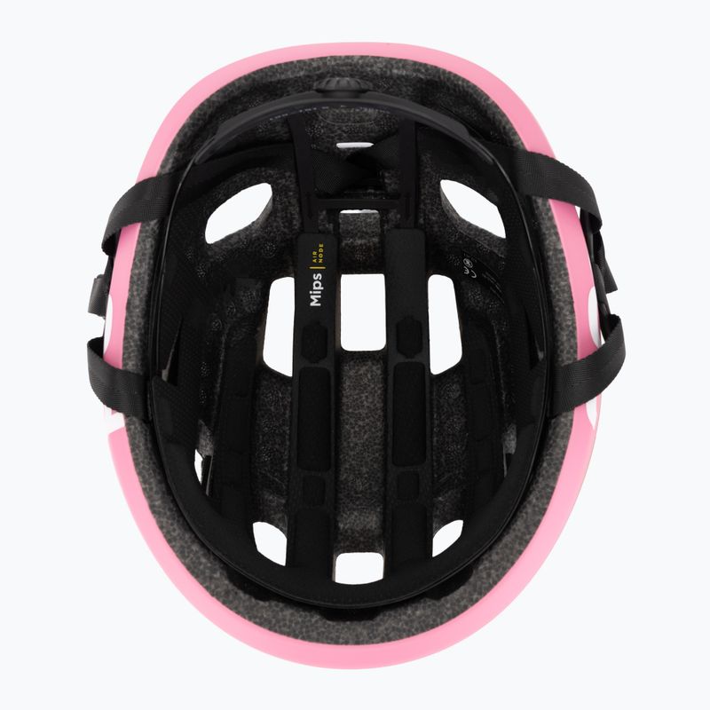 Cyklistická prilba POC Amidal olivine green matt/thulite pink matt 5