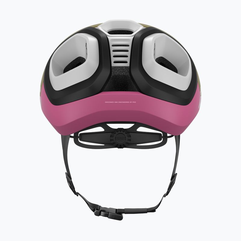 Cyklistická prilba POC Amidal olivine green matt/thulite pink matt 4