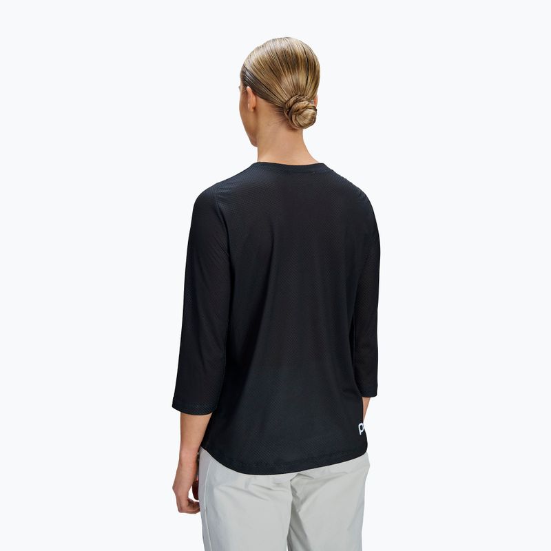 Dámsky cyklistický dres POC Motion Air Jersey 3/4 uranium black 2