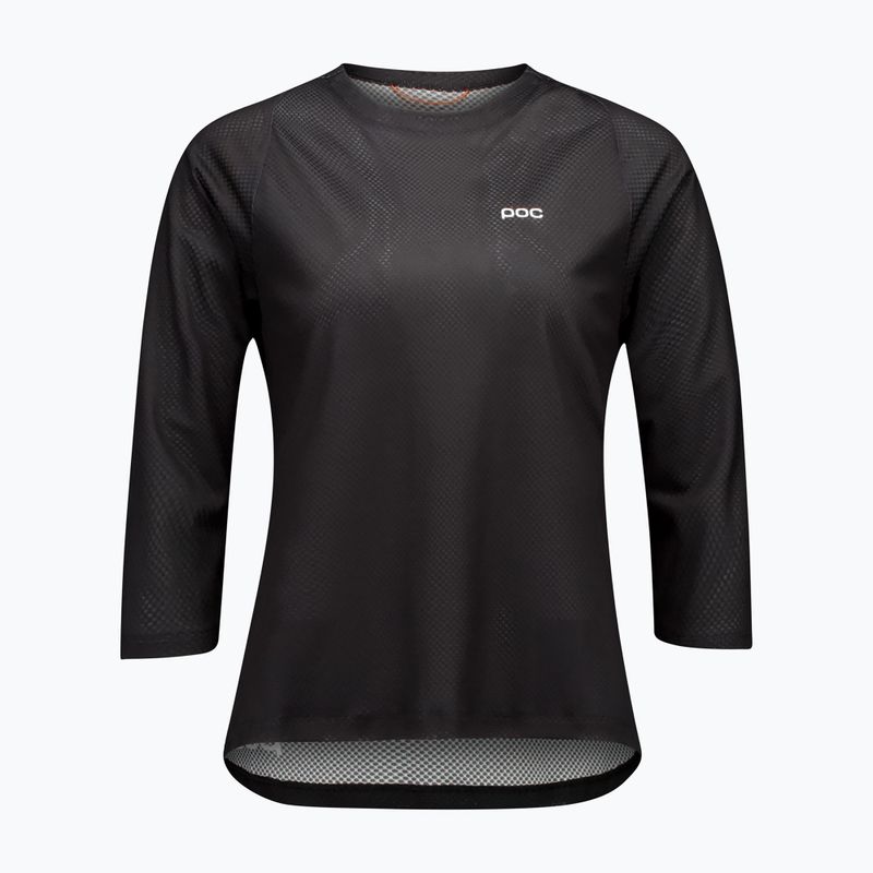 Dámsky cyklistický dres POC Motion Air Jersey 3/4 uranium black 3