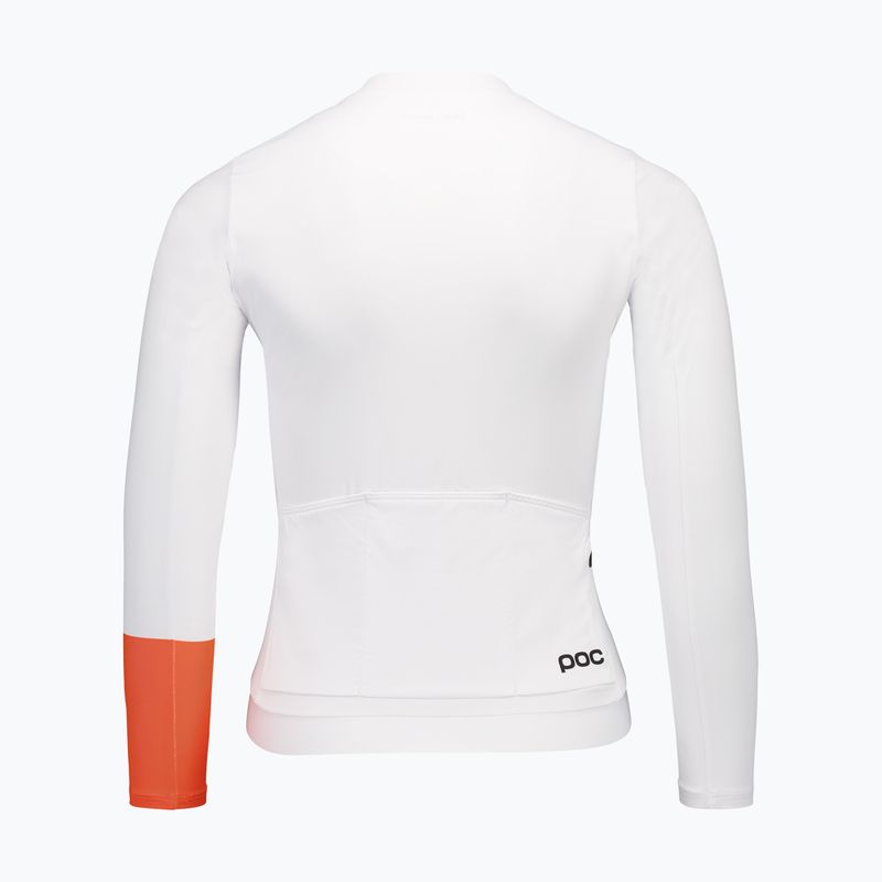 Dámsky cyklistický dres longsleeve POC Cadence Jersey hydrogen white 4
