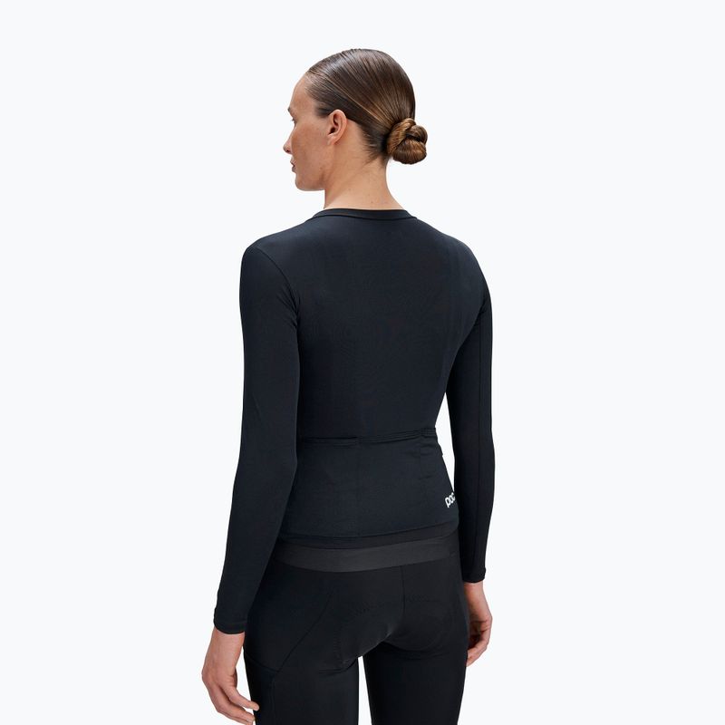 Pánske cyklistické tričko longsleeve POC Cadence Jersey uranium black 2